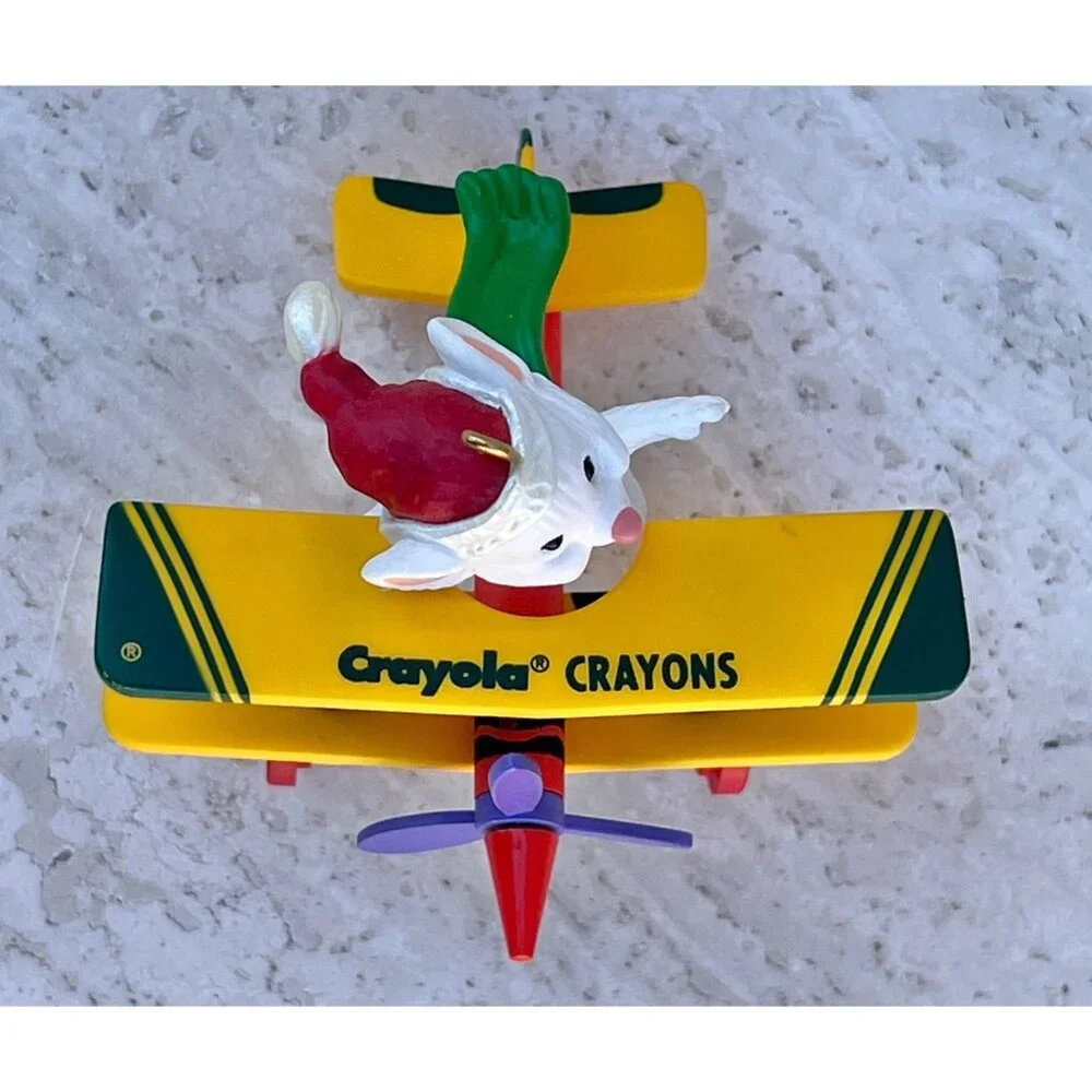 Hallmark Keepsake Collector’s Ornament 1996 Bright Flying Colors Crayola Mouse